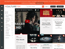 Tablet Screenshot of culturefox.ie